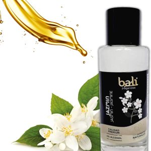 Bali Fragrances Jasmine Oil Essence for Humidifier, Sweet and Floral Air Freshener Essence for Diffuser, Natural Oil for Aromatherapy Burner, 50ml, Packaging May Vary