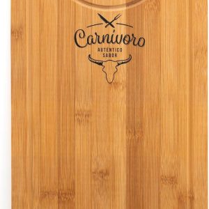 Quid Carnivoro Bamboo Cutting Board 35x25x2cm Wood