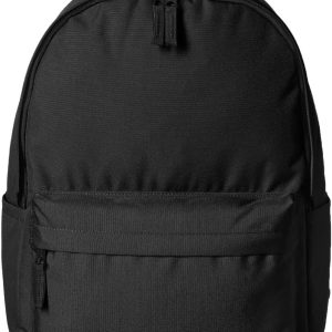 Amazon Basics, Classic Style Backpack, Black/White, Pack of 1