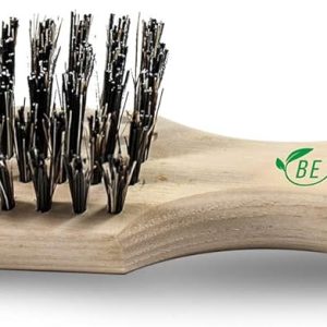 Wooden Boar Bristle Brush – Rectangular, ideal for short hair or half mane!