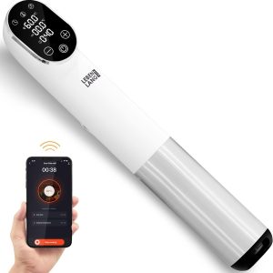 LEBENLANG Sous Vide Stick 1200W – App Control & Integrated Timer | For Meat Fish Vegetables I Roner Sous-vide Roner Cooking Low Temperature Ronner Rooner Lipavi Sous Vide Sousvide