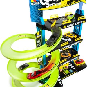 MOLTO | Children’s Parking 4 Floors with Accessories, Toy Car Parking, Toy Car Track, Toys Children + 3 Years, Garage Cars