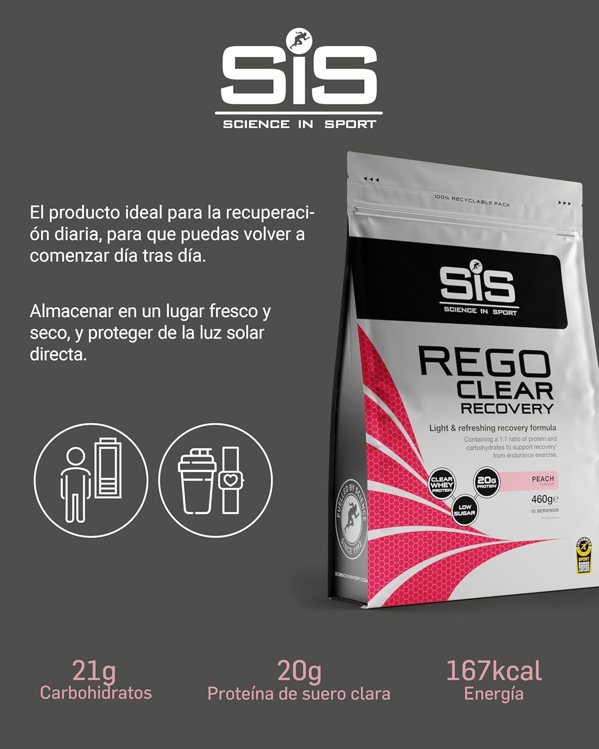 SIS POWDER REGO CLEAR PEACH 460G INT10 1 - Image 4