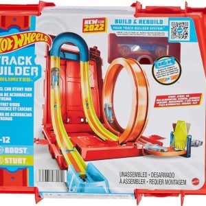 Hot Wheels Track Builder Box Petrol Can Set of Tracks for Toy Cars (Mattel HDX78)