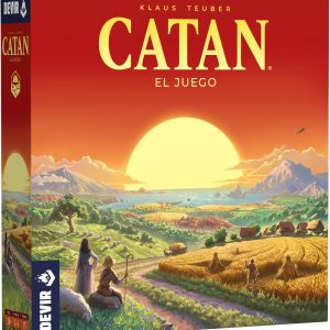 Devir – Catan, Board Game, 3-4 Players, Family Board Game, Board Game to Play with Friends (BGCATAN)