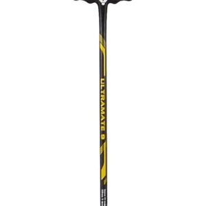 VICTOR Badminton Schläger Ultramate 9-Racket 100% High Carbon Colour, 67 cm, Unisex, Matte Black