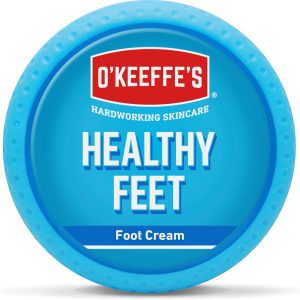 O’Keeffe’s Healthy Feet Dry Cracked Foot Cream – Repairs Cracked Heels – 91g