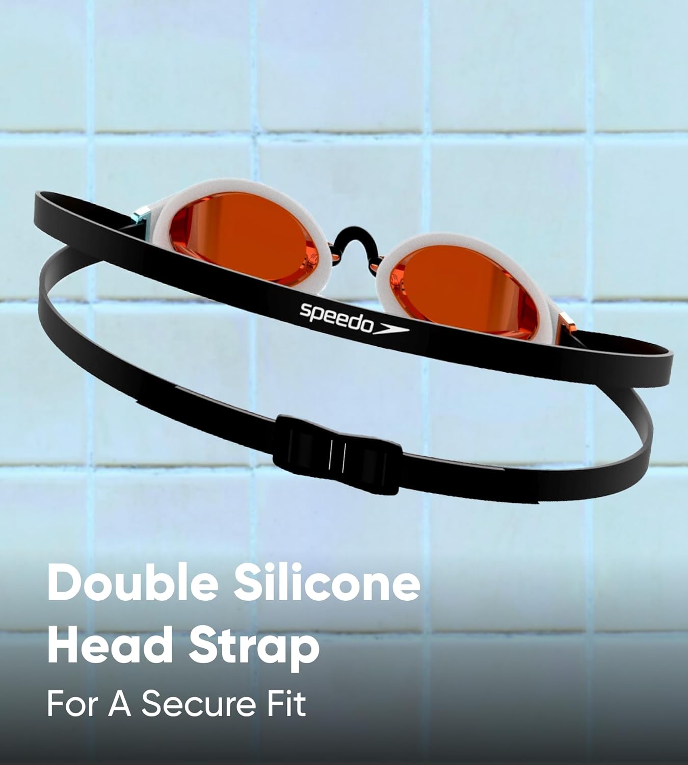 Speedo Fastskin Speedsocket 2 Mirror Swimming goggles Unisex Adult - Image 5