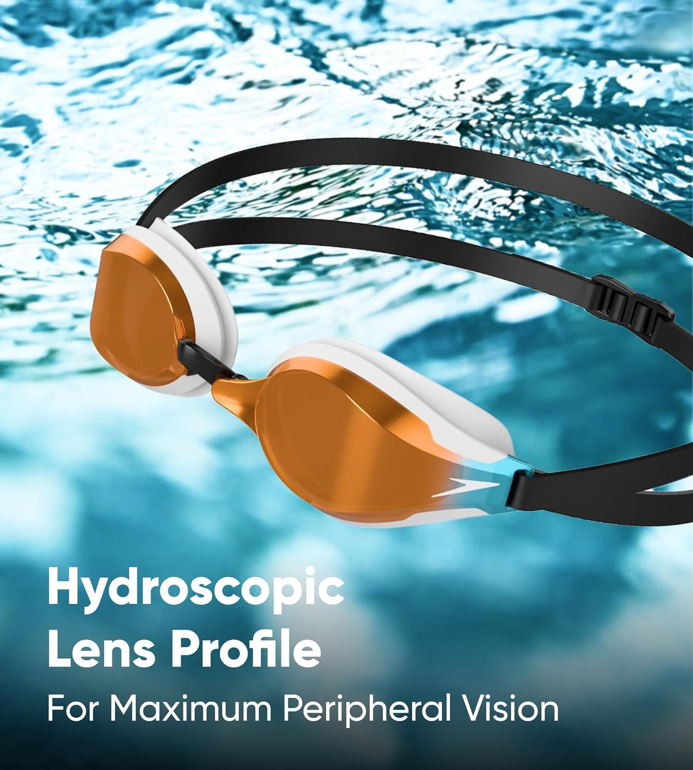 Speedo Fastskin Speedsocket 2 Mirror Swimming goggles Unisex Adult - Image 3