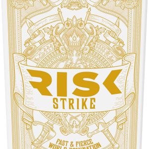 Risk Strike Cards – 10+ Card Game & Dice, Fast Play Strategy Card Game for 2-5 Players, 20 Minute Average, Family Games, Party Games