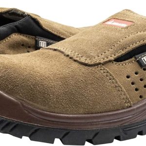 Bellota 7222745S1P – Men’s and Women’s Non Metal Slip On Sports Shoes, Brown, 45 EU