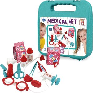 Chicos – Medical Case | 10 Pieces of Toy to Check and Diagnose Anything Children 3 4 5 Years Old (87100)