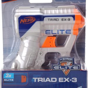 Hasbro- Nerf N-Strike Elite Triad Toy Gun, Colour (A1690EUA), Assorted Colour/Model