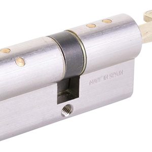 Yale HSKEL3540NM4 High Security Cylinder HSK Linus Nickel Plated 35 x 50mm Wrench – Linus Long Cam