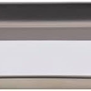 APS 30149 Serving Tray 30 x 15.5 cm Stainless Steel Gloss Finish Rolled Edge