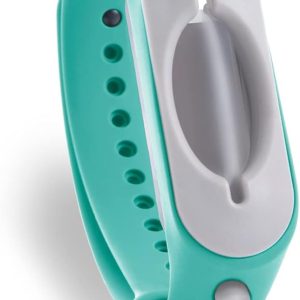 Hygiene and Disinfection Bracelet (Green) | Hand Sanitizer for Travel | Includes Filler