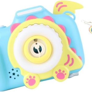 Toyvian 1 Pc Bubble Blower Maker Automatic Bubble Blowing Machine Bubble Camera Kid Music