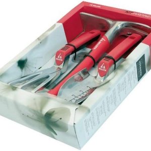 Bellota 3076 Garden Tools: Transplanter, Cultivator and Azuela Fork, Standard