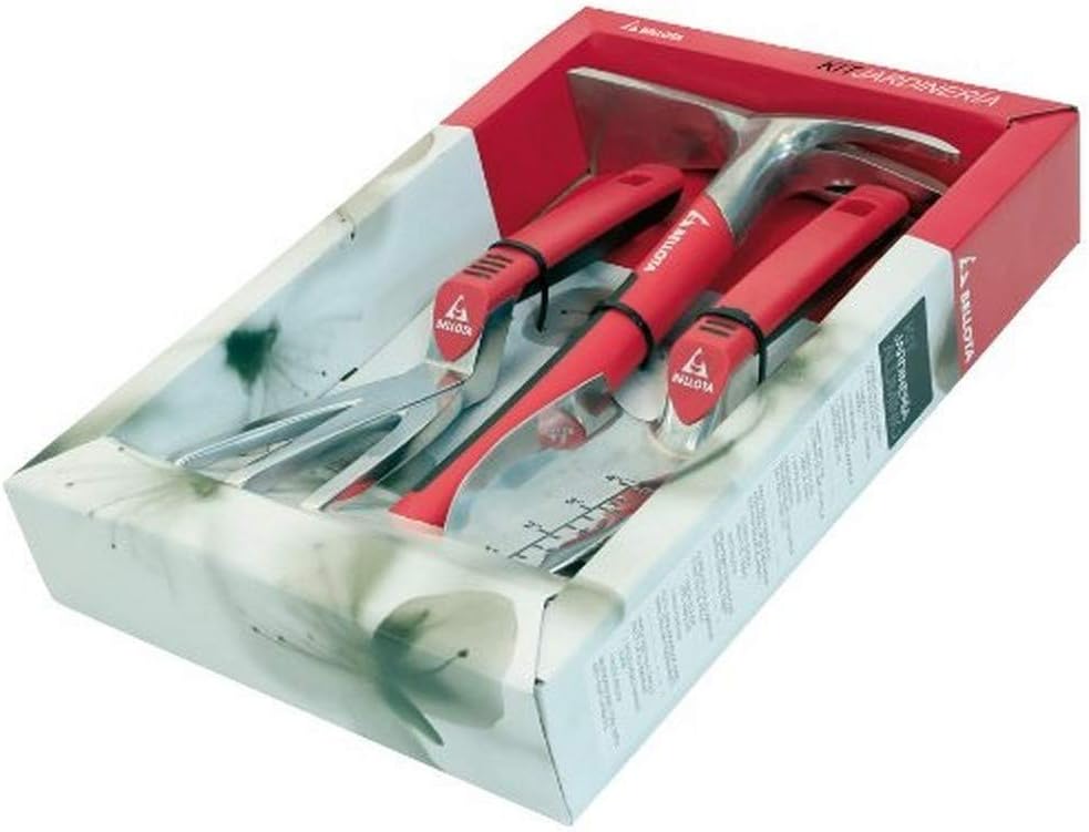 Bellota 3076 Garden Tools: Transplanter, Cultivator and Azuela Fork, Standard
