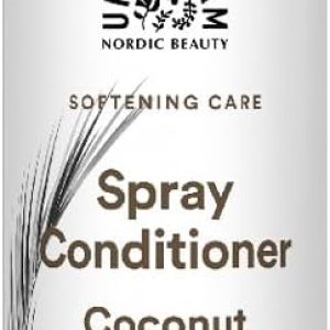 Urtekram Coconut Rinse Free Spray Conditioner with Organic Coconut Nectar, Natural Hydration and Frizz Control for Normal, Vegan and Natural Hair, 250 ml