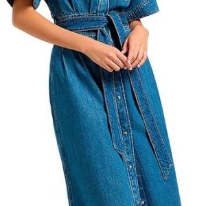 Lee SS Maxi Western Dress Casual Dress for Women