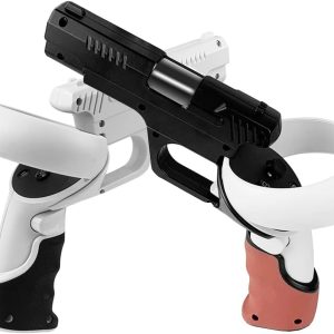 VR Controller Games Accessories Equipment for Oculus Quest 2 VR Game Gun for Oculus Quest 2 Accessories,P-istol Handle Accessories for FPS Game,Enhanced Game Shooting Experience (HQ2)