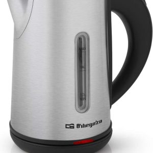 Orbegozo KT 6022 Kettle 0.8 L Removable Jug Water Display 900 to 1100 W Overheat Protection Cable Collects at Base Indicator Light