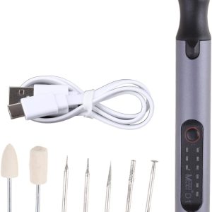 Bolígrafo de afilado eléctrico portátil USB inteligente recargable dispositivo eléctrico de mano para pulir madera, herramienta de molienda inteligente, bolígrafo de molienda inteligente, carga USB, 3