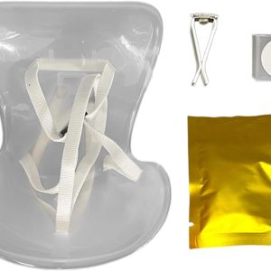 Vented Car Seat Full Toy Seat for Car, Realistic Plush Toy Seat for Office or Car