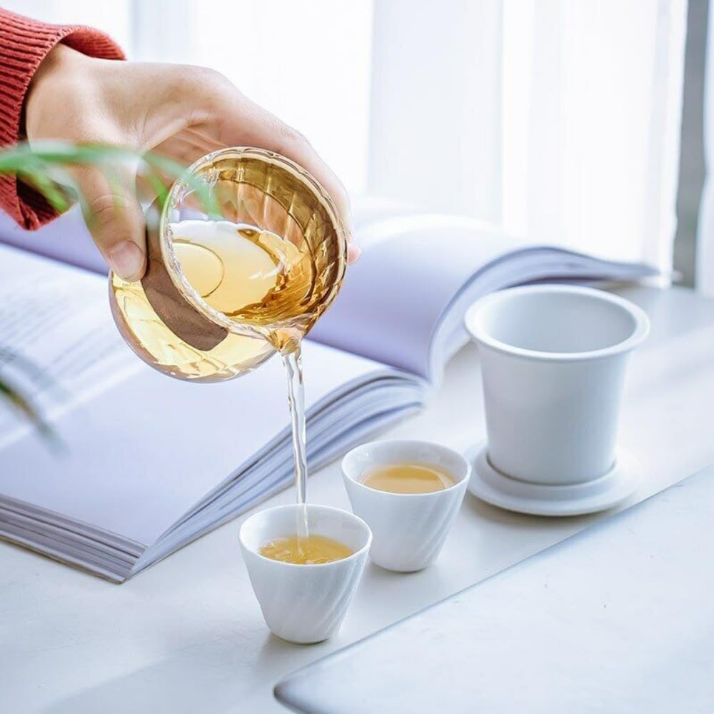 China Kung Fu Teaset Portable Travel Teapot Ceramic Tea Ceremony - Image 4