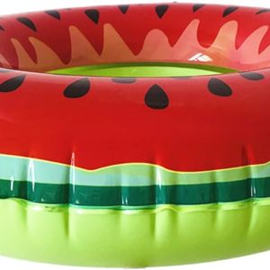 Flotador inflable para piscina, patrón de sandía, flotador, piscina, flotador, anillos de natación, decoración de fiestas, anillos de natación, herramienta de playa