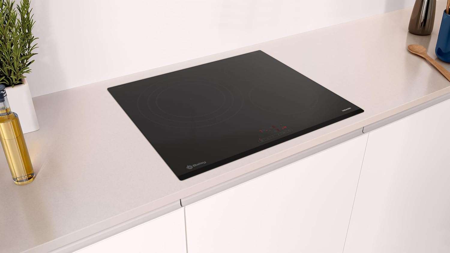 Balay - Induction hob, 60 cm wide, Black, 3EB967FR - Image 3