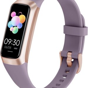 Spurkey Fitness Tracker with Heart Rate 24/7, Blood Oxygen Blood Pressure Sleep Monitor, IP68 Waterproof Activity Tracker, Step Counter, Pedometer