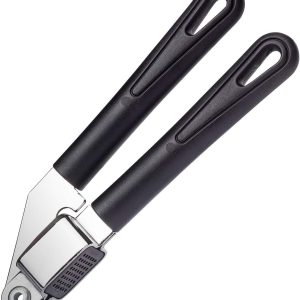 Westmark Garlic Press with Removable Grid, Chrome, Length: 19.7 cm, Steel/Plastic, Gentle, Black, 28362270