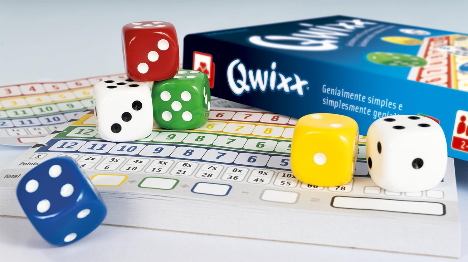 NSV QWIXX Mental Strategy and Dice Game - Spanish Edition - Image 6