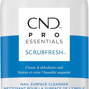 CND ScrubFresh Nail Cleanser and Exfoliator with Nail Polish Remover Action, 220 ml