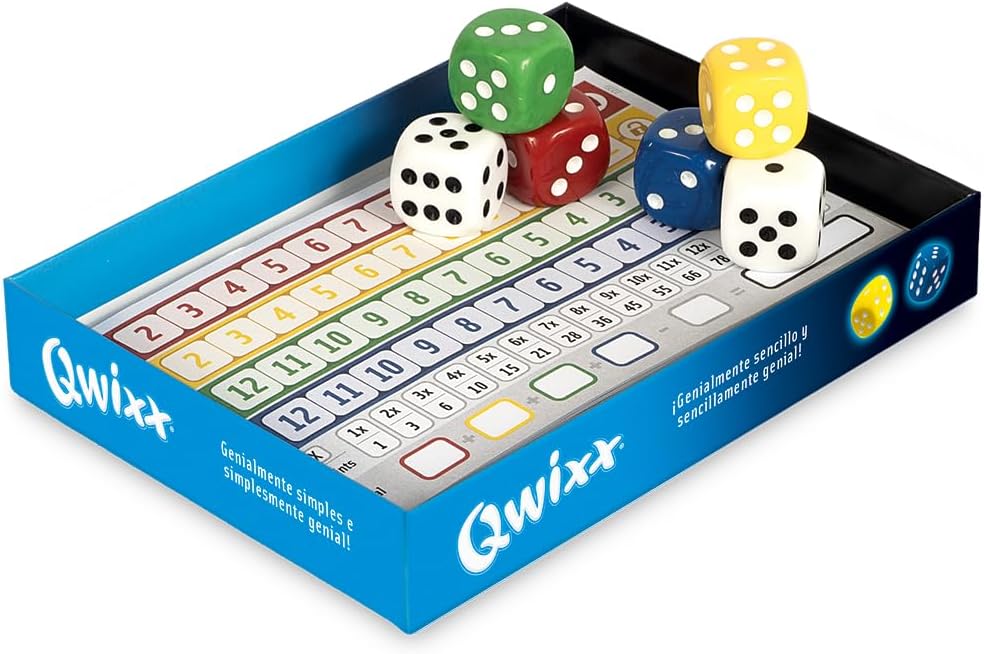 NSV QWIXX Mental Strategy and Dice Game - Spanish Edition - Image 5