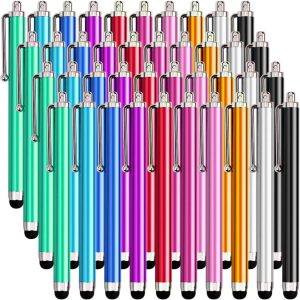 XMONKEY – Capacitive Stylus for Touch Screen, 40 Units, Compatible with iPad, iPhone, Smartphone and Tablet with Capacitive Touch Screen