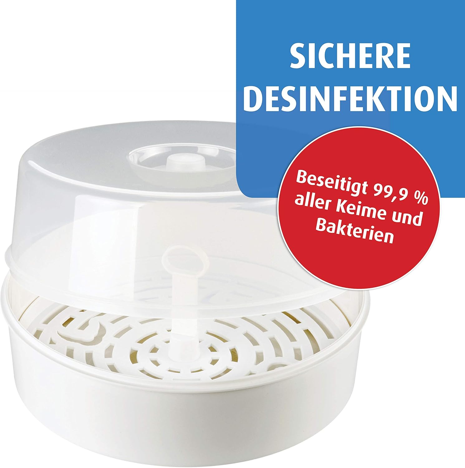 Reer 3295.1 - Sterilizer for baby bottles for microwave - Image 2