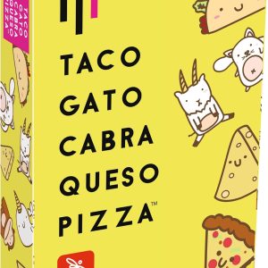 Ludilo – Taco Cat Goat Cheese Pizza | Board Games | Board Games Kids 8 Years or Older | Card Game with 60 Cards | Gift Child 8 Years or Over 3 to 8 Players
