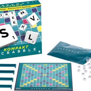 Mattel Games CJT13 Games – Compact Scrabble