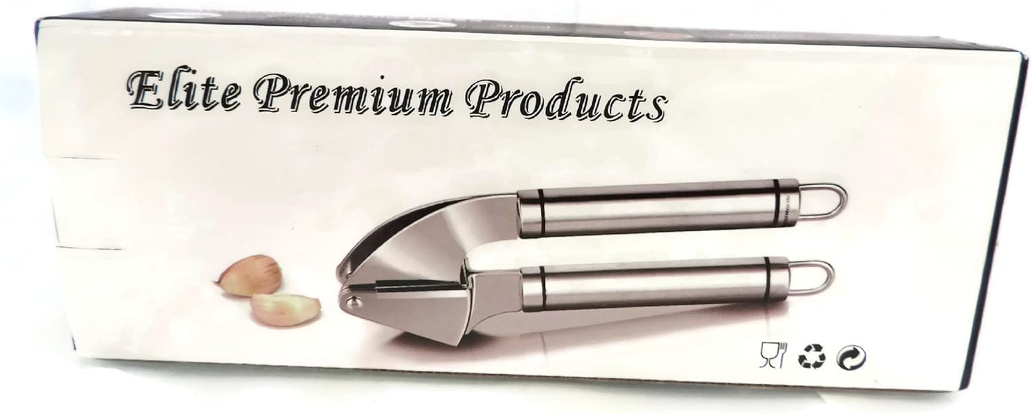 Professional Dishwasher Safe Garlic Press with Silicone Garlic Peeler - Image 6