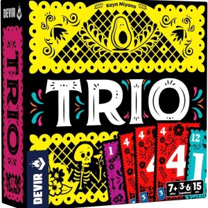 Devir – Trio (Spanish Version) | Quick and Fun Party Card Game | For All Ages, Great for Playing with Friends (BGTRISP)