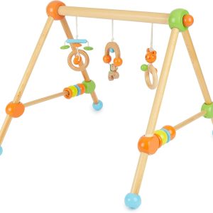Bieco 4002312 Wooden Gym 54 x 54 x 48 cm