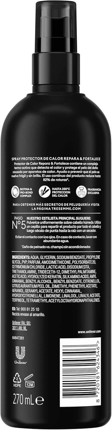 Tresemmé Spray Protector Repara 270 ml - Image 2