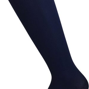 Socks for men long support coated “REPOMEN Graduated compression, medically tested to promote circulation mmHg 16/20 hPa 21/27. Available in blue, black, anthracite grey and brown, Black/White, XL
