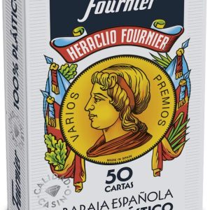 Fournier – Spanish Deck No. 2100 (50 cards), Ages 14 and up.
