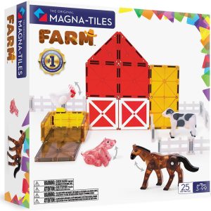 Magna-Tiles – Boerderij Set – Magnetisch Speelgoed 25 Pieces