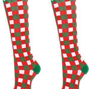 Christmas Compression Socks for Women and Men, High Elasticity, Relieve Leg Fatigue with Snowman Pattern (Christmas)