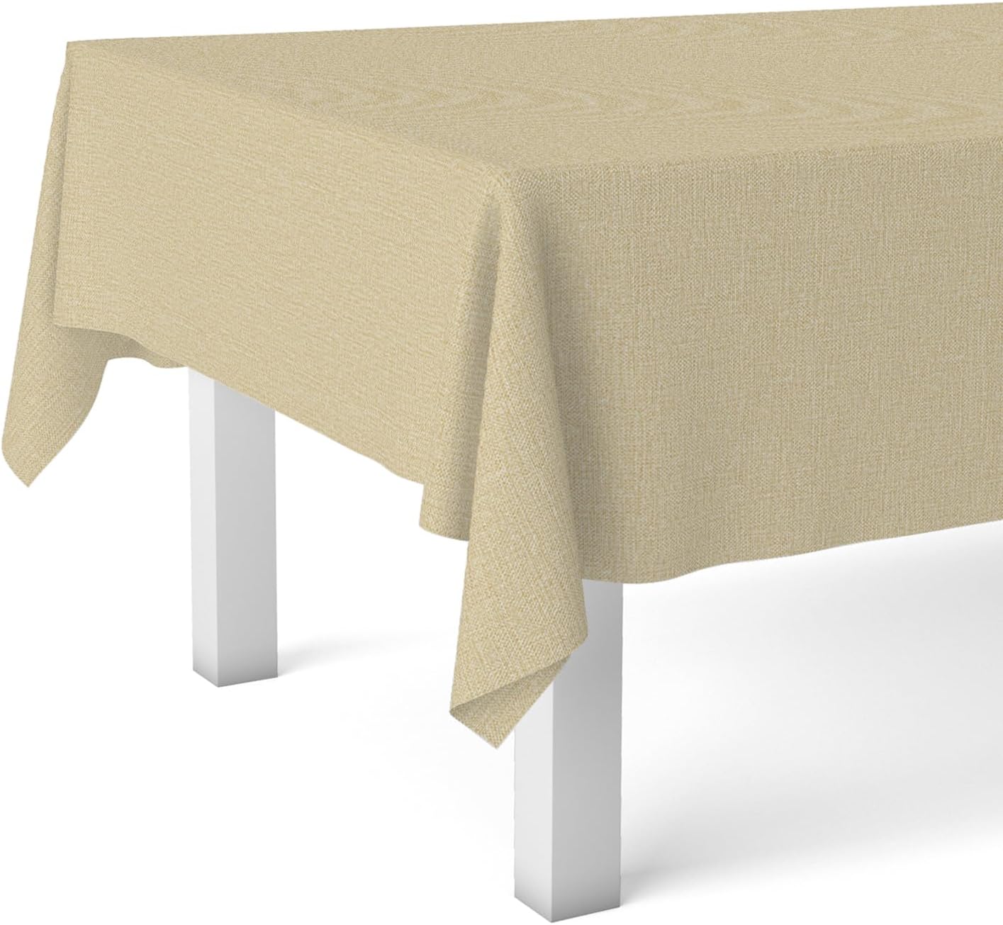 Martina Home TER Beige Oilcloth Tablecloth 100 x 140 cm